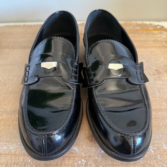 Christian Louboutin Penny Loafers | 38 | Black - Picture 2 of 8
